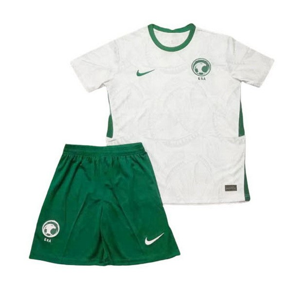 Camiseta Arabia Saudita 1ª Niño 2020 Blanco